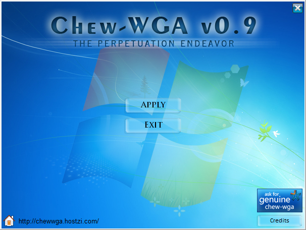 Activate Windows 7 Ultimate Using Chew~WGA 0.9. | Technolionrg